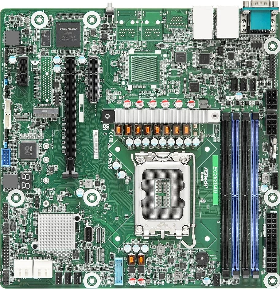 Pllakë amë Asrock EC262D4U, Intel C262, LGA 1700, micro ATX