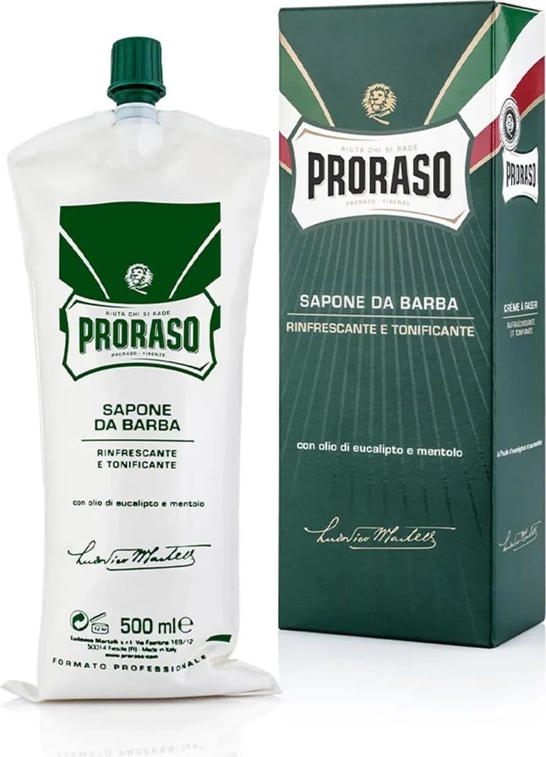 Krem për rroje Proraso Profesional Eukalipt-Mentol 500ml
