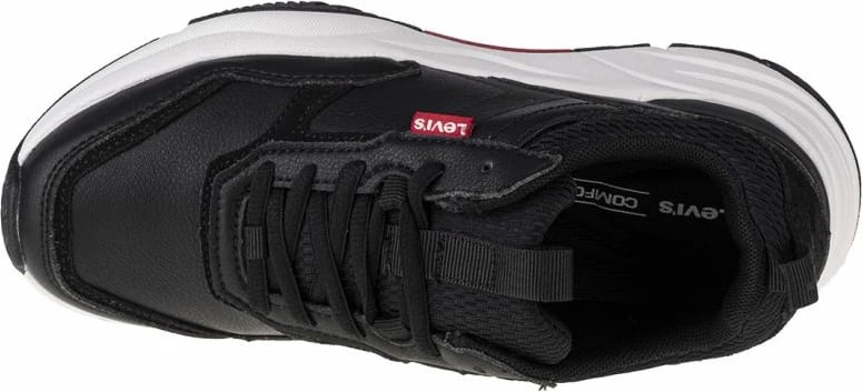 Këpucë të ulëta Levi's për femra, të zeza