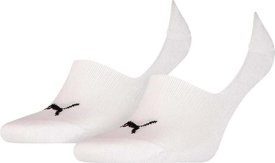 Çorape footie Puma unisex, të bardha