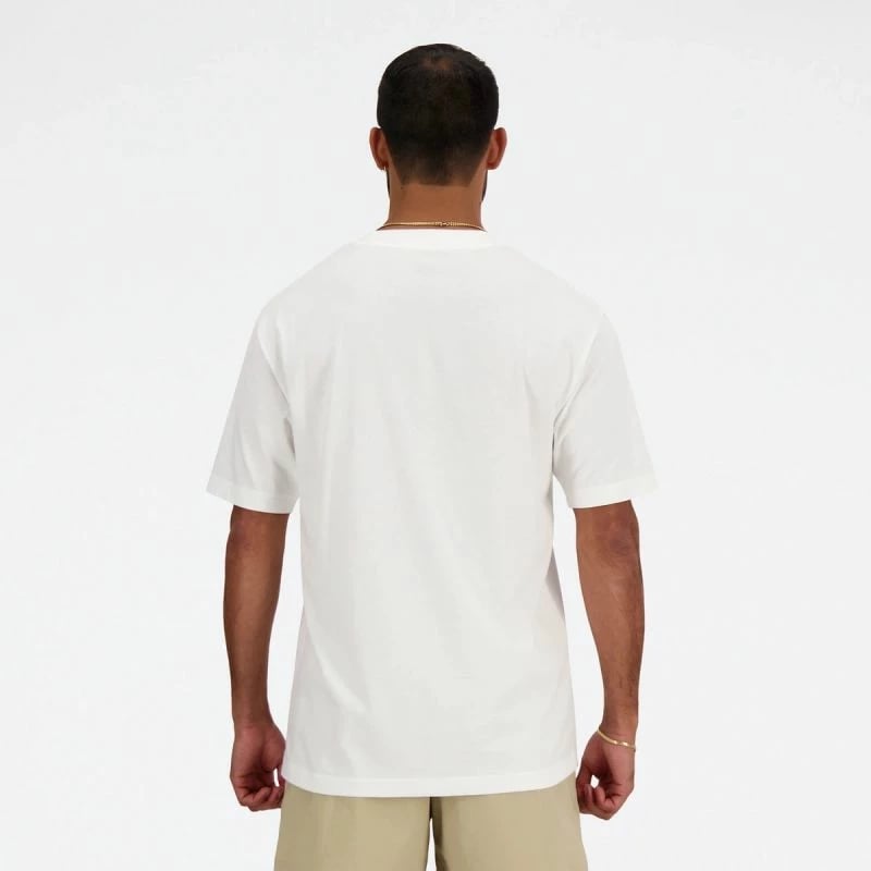 Maicë për meshkuj New Balance, e bardhë