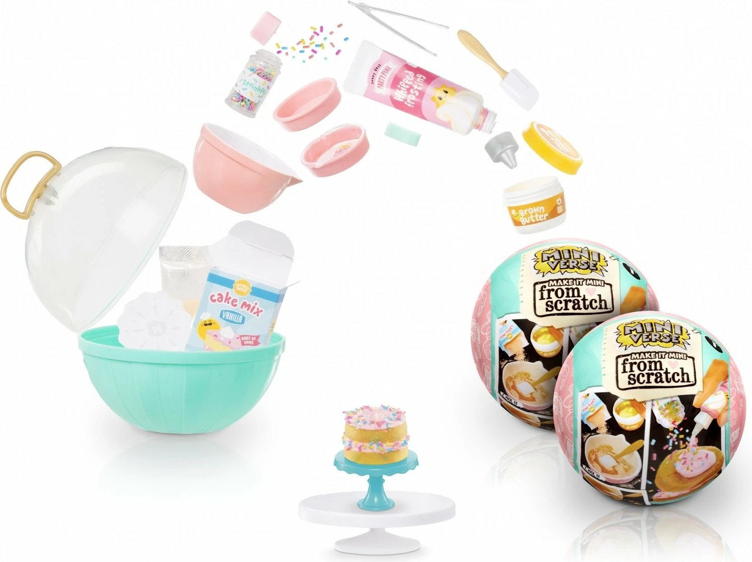 Figurinë set MGA Miniverse Make It Mini From Scratch, plastikë, 1 copë