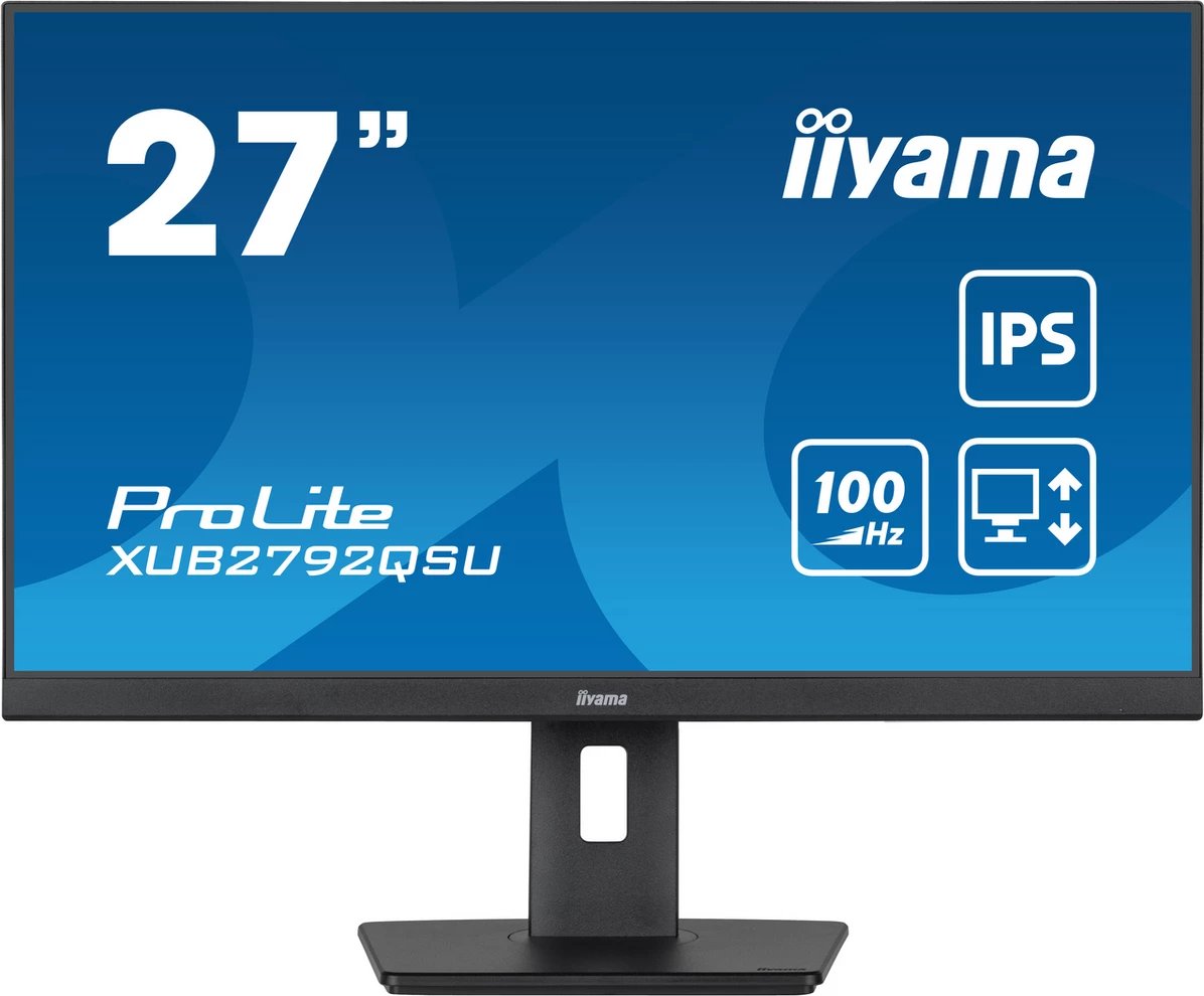 Monitor iiyama XUB2792QSU-B6 27" IPS 100Hz, zi