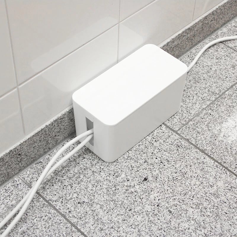 Kutia e kabllove LogiLink KAB0061, Plastike, Bardhë