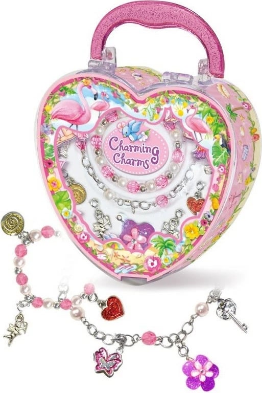 Set bizhuterish Pulio Pecoware Jewelry - Flaming, për vajza, shumëngjyrësh