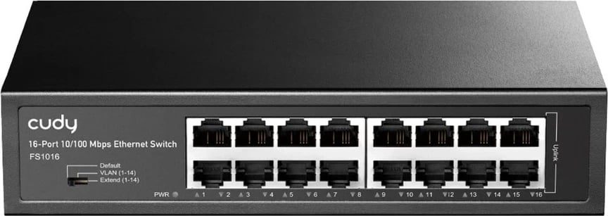 Switch Cudy FS1016, 16 porte, Fast Ethernet, Zi