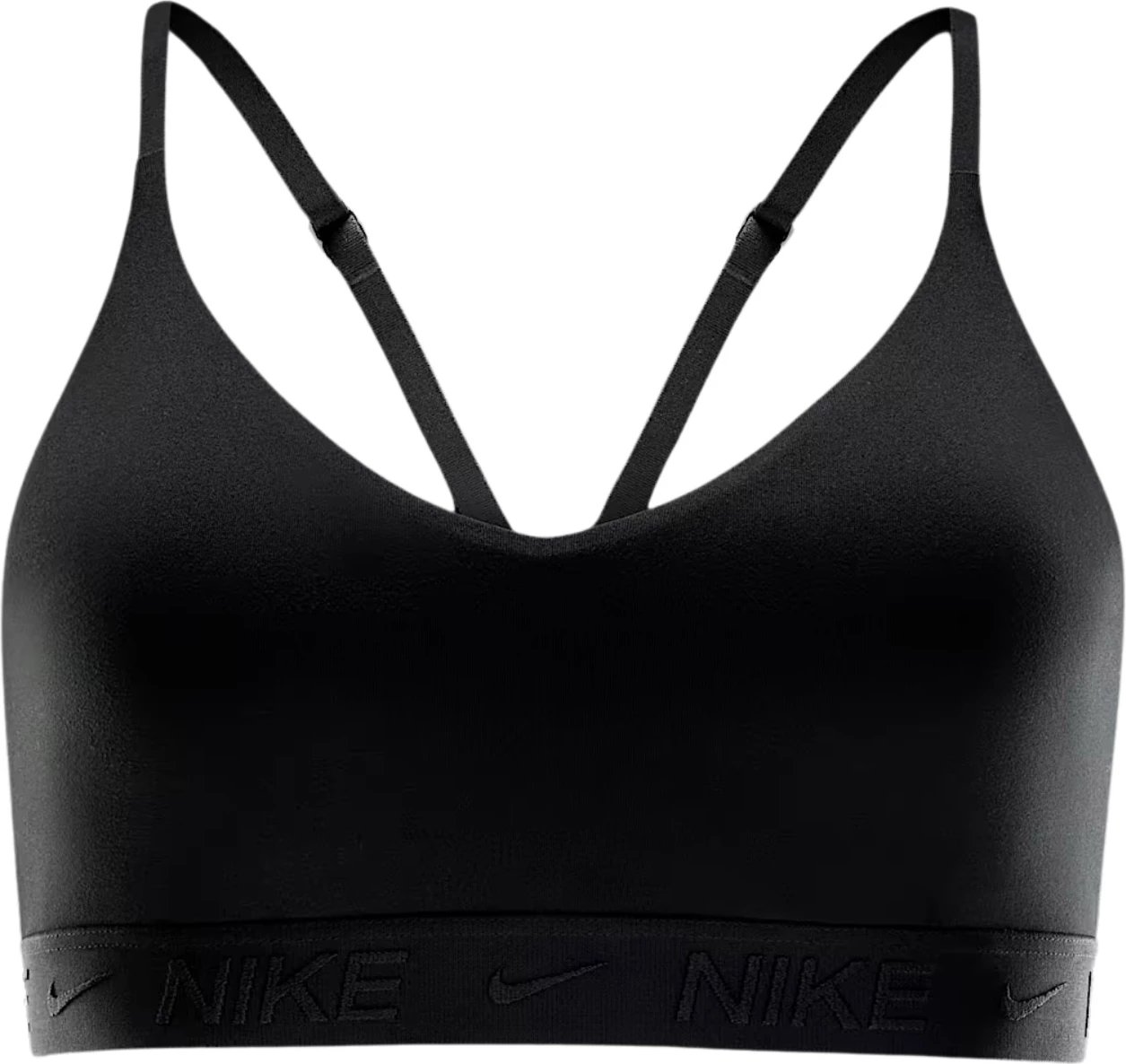Bra sportive Nike për femra, e zezë