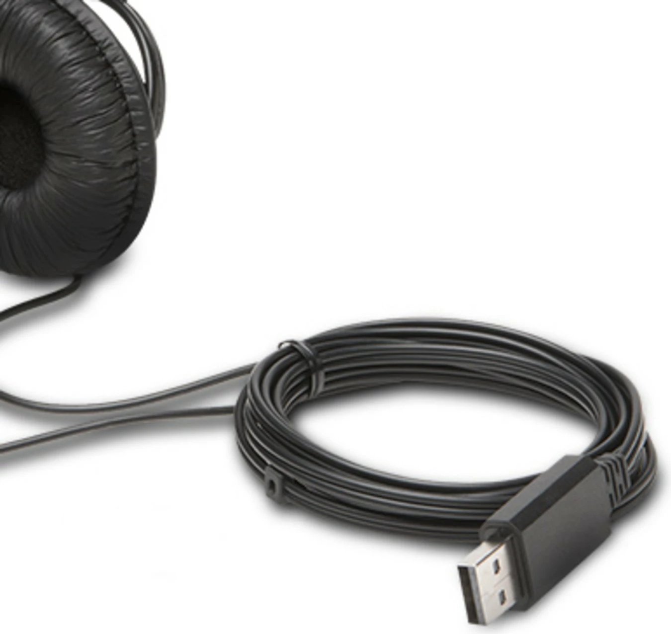 Kufje Kensington Classic USB-A, me mikrofon, për thirrje/muzikë, 150 g, e zezë