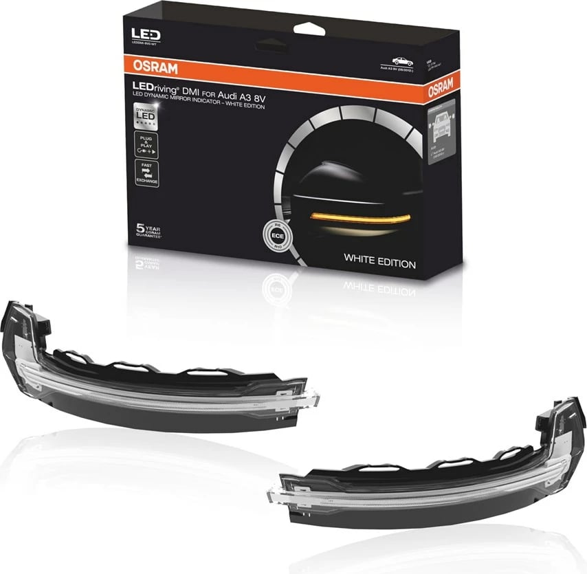 Drita LED për makinë OSRAM LED DMI, për Audi A3 8V, e bardhë, set