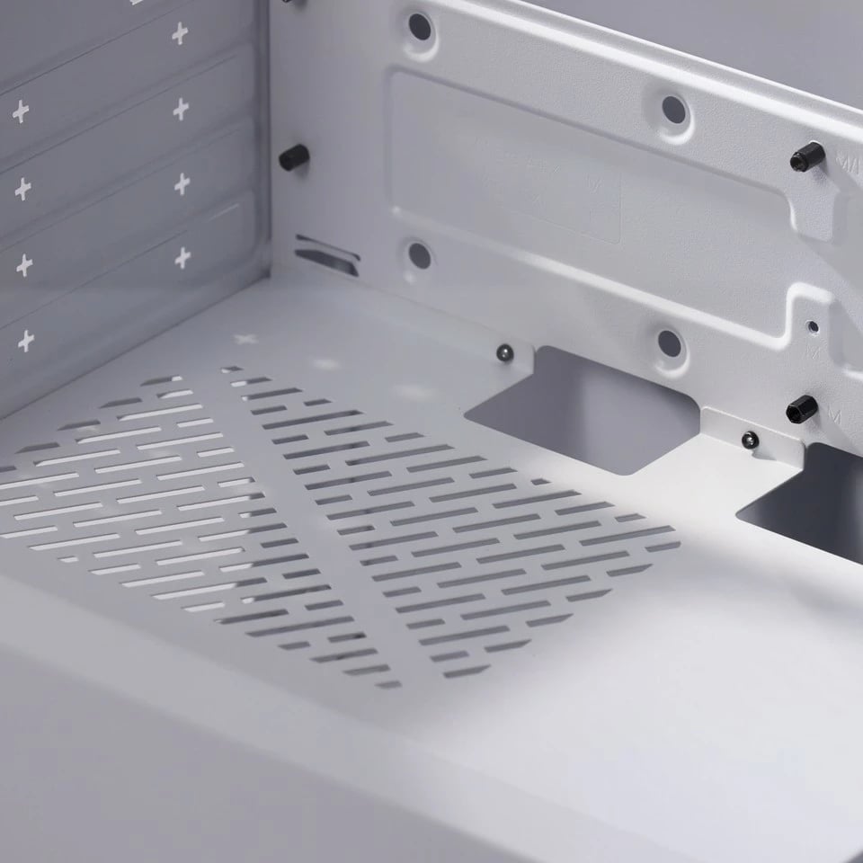 Kasë Cooler Master Elite 302, midi tower, e bardhë