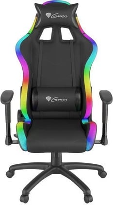 Karrige gaming Genesis Trit 500 RGB, Eco lëkurë dhe tekstil, e zezë