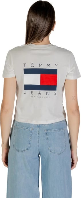 Maicë Tommy Hilfiger Jeans femra e bardhë