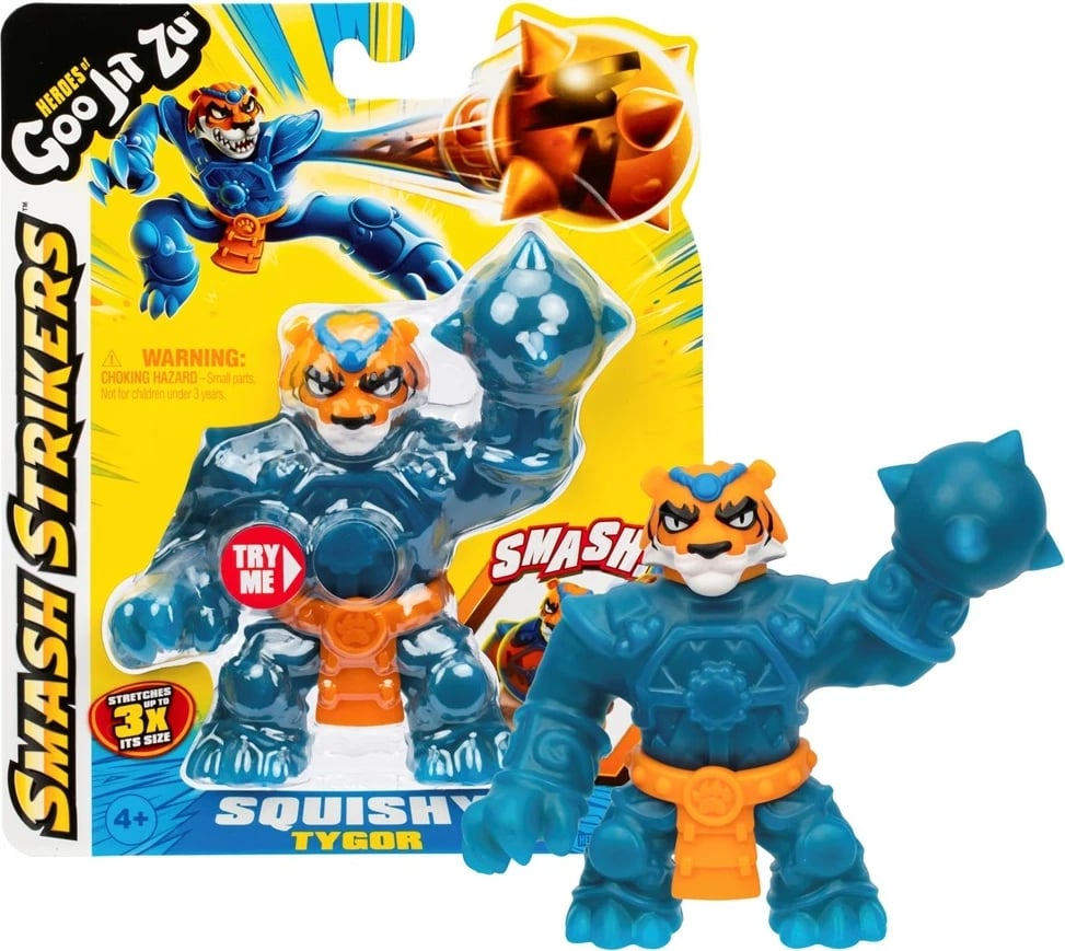 Figurë lodër Goo Jit Zu Tygor Smash Strikers 42795, blu