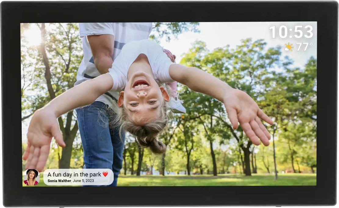 Kornizë digjitale Denver Frameo PFF-2160, 21.5", 32 GB, Full HD, e zezë Kornizë digjitale Denver Frameo PFF-2160, 21.5", 32 GB, Full HD, e zezë