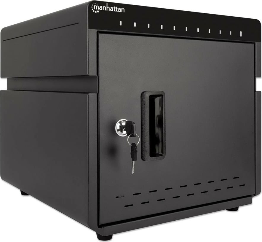Stacion karikimi Manhattan 715942, 10 porta USB-C PD, 180W, i zi