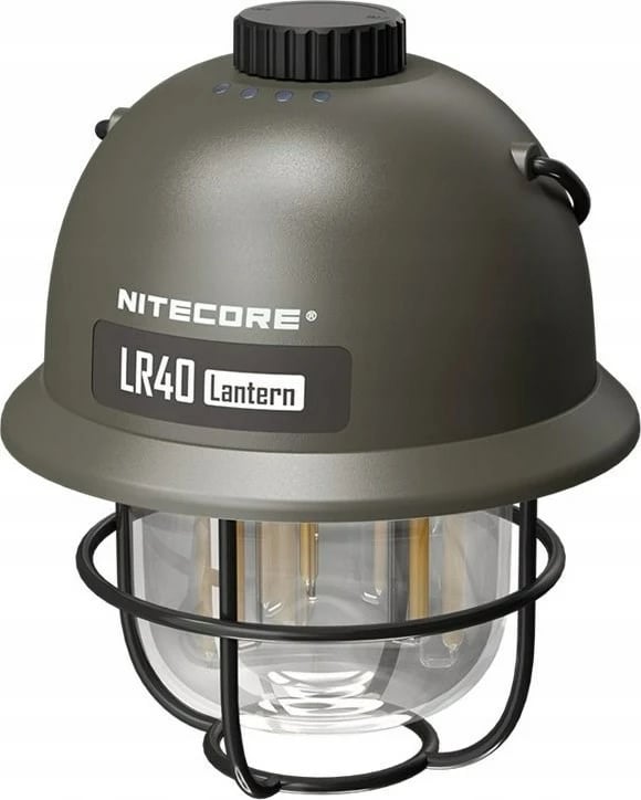 Dritë kampingu Nitecore LR40, 100 lumens, e gjelbër