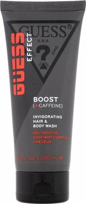 Xhel dushi për meshkuj GUESS Grooming Effect Invigorating Hair & Body Wash 200ml