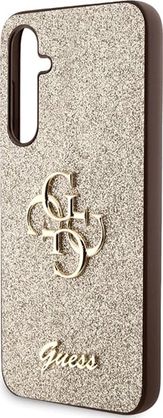Mbështjellës Guess Glitter Script Big 4G për Samsung Galaxy S23 FE, TPU, Ari
