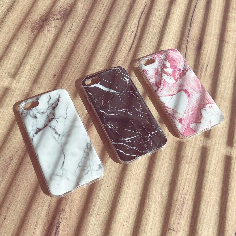 Mbështjellës Wozinsky Marble për Xiaomi Redmi Note 10 Pro, TPU, Bardhë