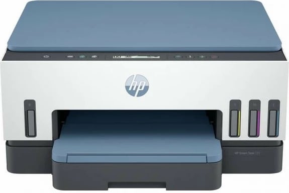 Pajisje multifunksionale HP Smart Tank 725, 28B51A, printim me ngjyra, USB, Blu/Bardhë