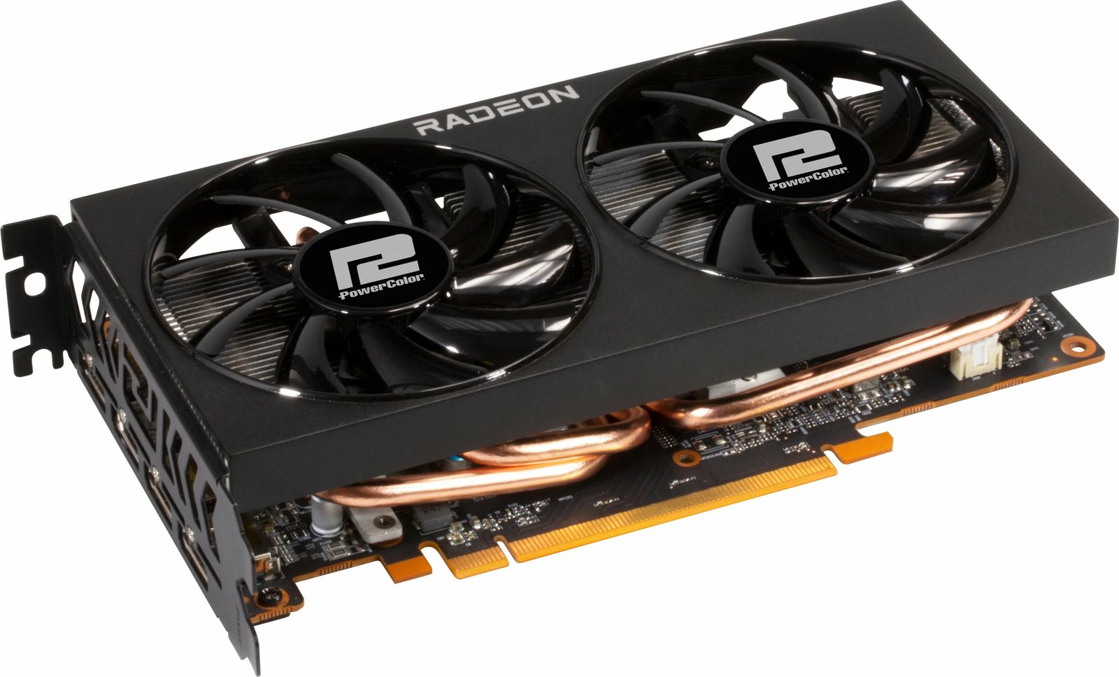 Kartelë grafike PowerColor Radeon RX 6600 AXRX 6600 8GBD6-3DH, 8GB GDDR6, PCI Express 4.0, e zezë