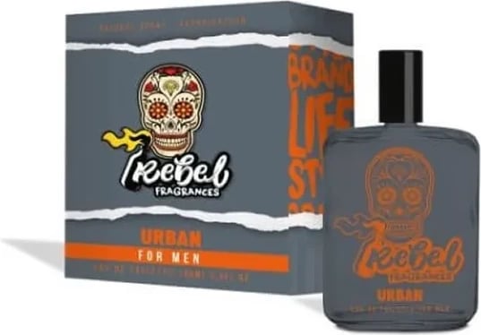 Eau de Toilette Rebel Urban për meshkuj 100ml