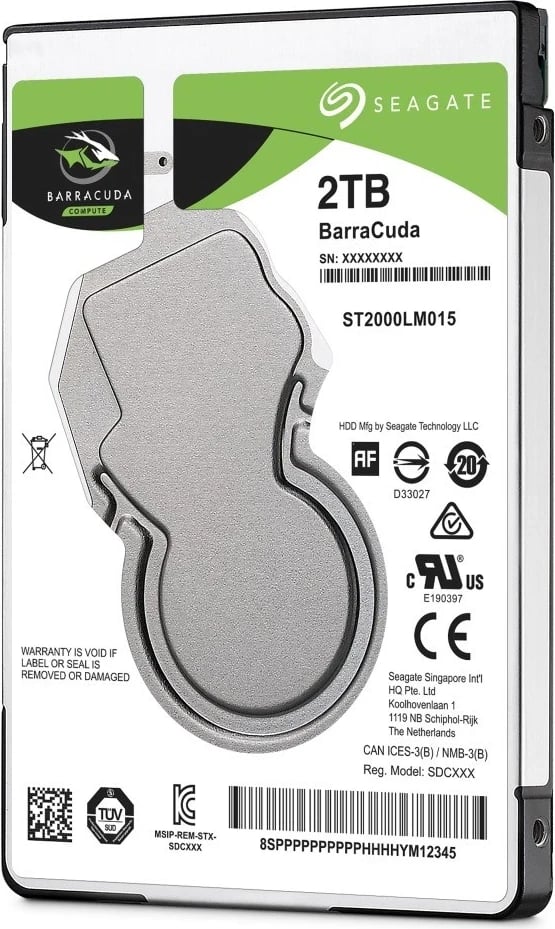 Hard disk Seagate Barracuda 2TB 2.5"