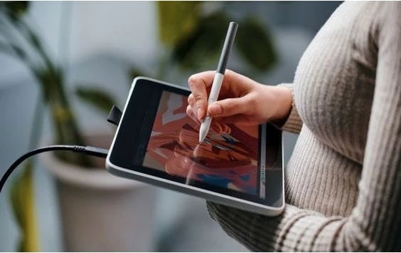 Tabletë grafike Wacom One 12, Wired & Wireless, 2540 lpi, 257 x 145 mm, USB, Pen, 29.5 cm (11.6")