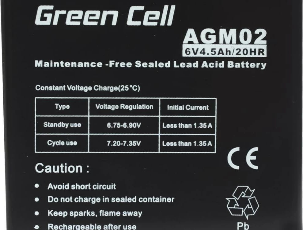 Bateri Green Cell AGM02 