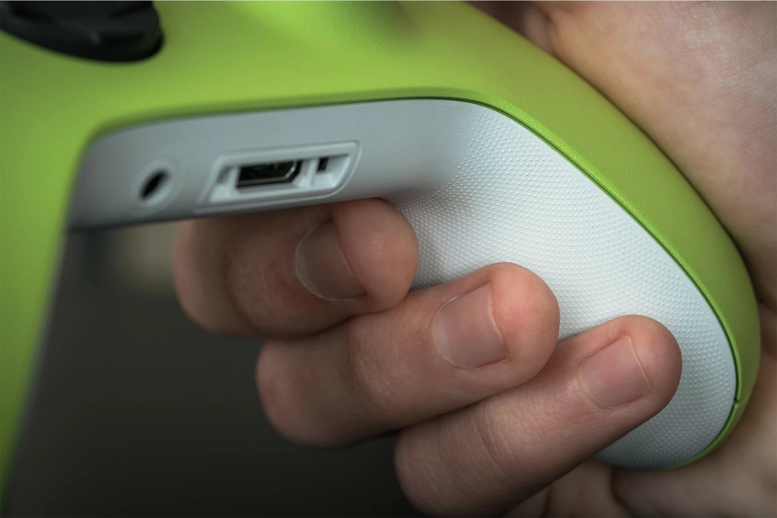 Kontroller Xbox Microsoft Wireless, Joystick, Xbox One/Series S, Bluetooth, Ngjyra Jeshile