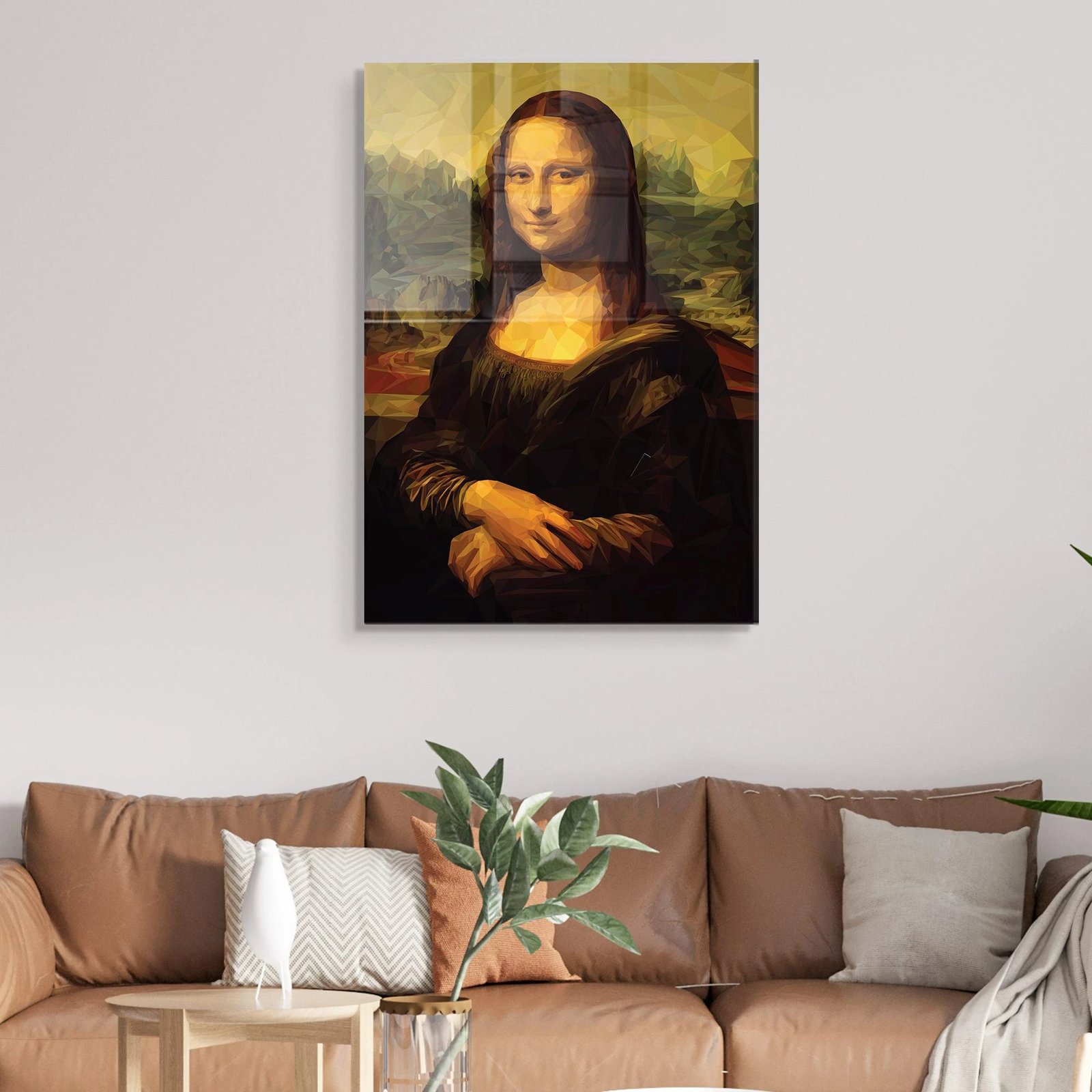 Pikturë dekorative prej xhami të temperuar, Wallity UV-034, 70x100cm