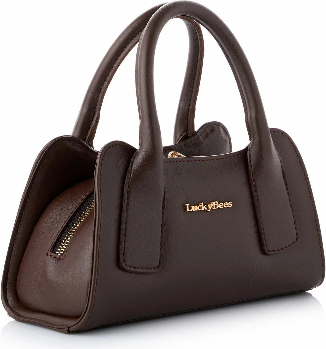Çantë dore Lucky Bees, Lana, ngjyrë çokollatë