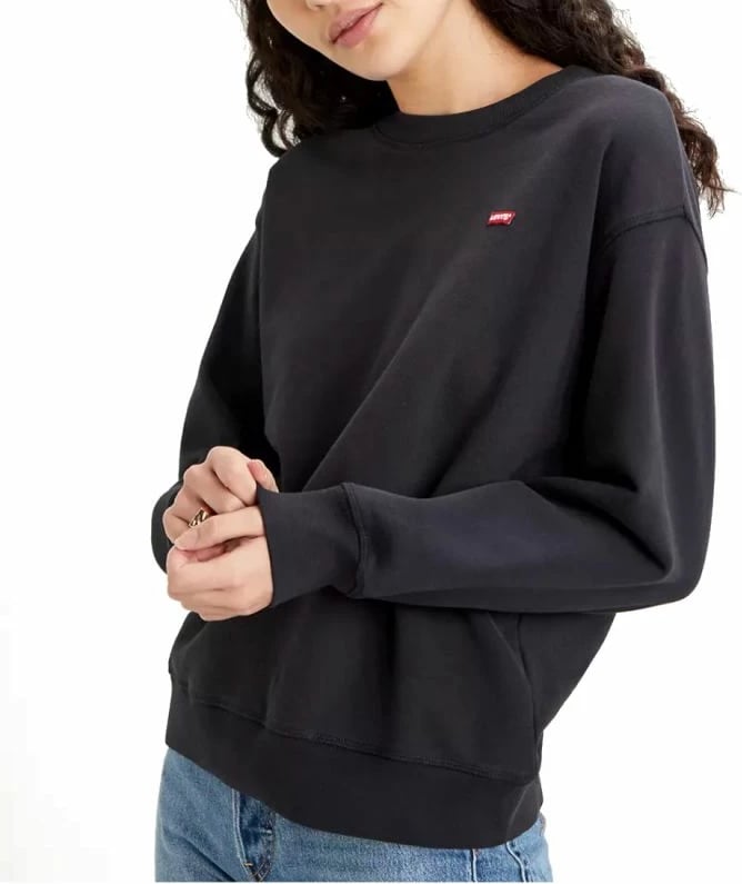 Duks pa kapuç Levi's për femra, ngjyrë e zezë