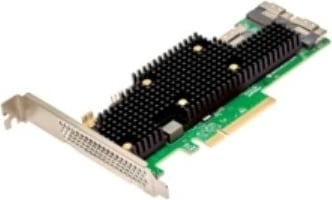 Kontrollues RAID Broadcom eHBA 9600-24i, PCIe 4.0 x8, 24 kanale, pa cache, gjelbër/argjendtë