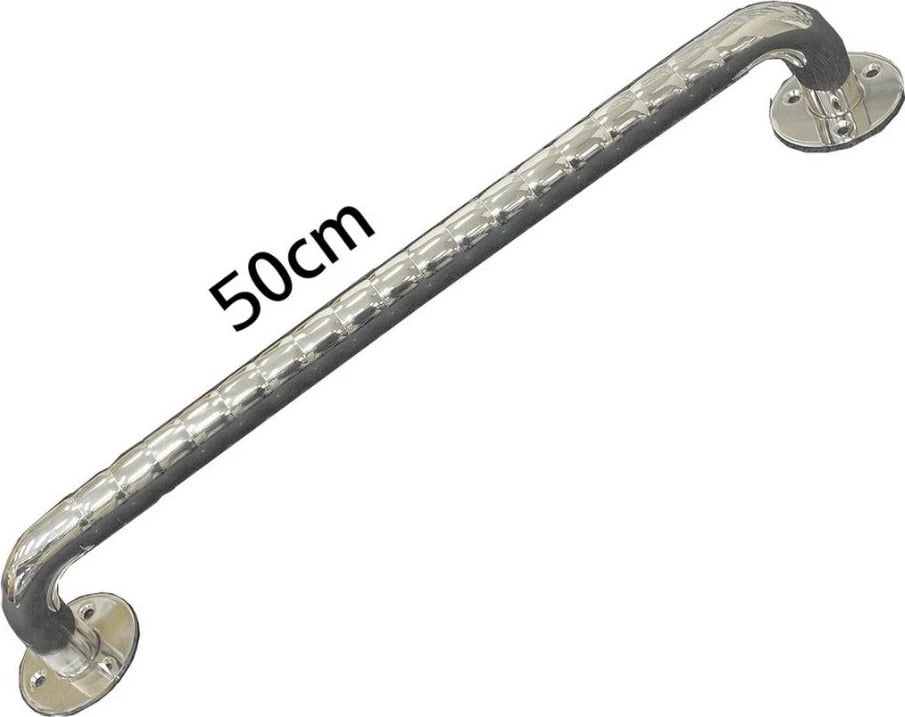 Dorëz mbajtëse SUNDO, 50 cm, Çelik inox, Argjendtë