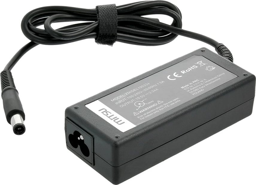 Kasë rryme Mitsu ZM/DEL195334 për Dell, 65W, 19.5V 3.34A, 7.4x5.0 mm