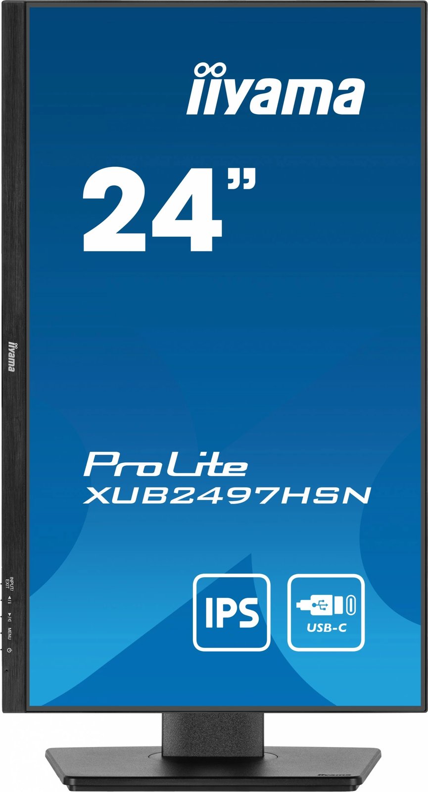 Monitor iiyama ProLite XUB2497HSN-B2, 23.8", FHD, IPS, 1ms, 100Hz, USB-Hub, Speaker, i zi