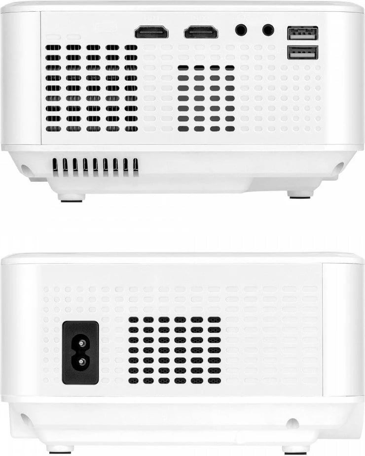 Projektor LED Kruger & Matz V-LED20 KM0370-FHD, Full HD 1080p, Bluetooth, Grafit