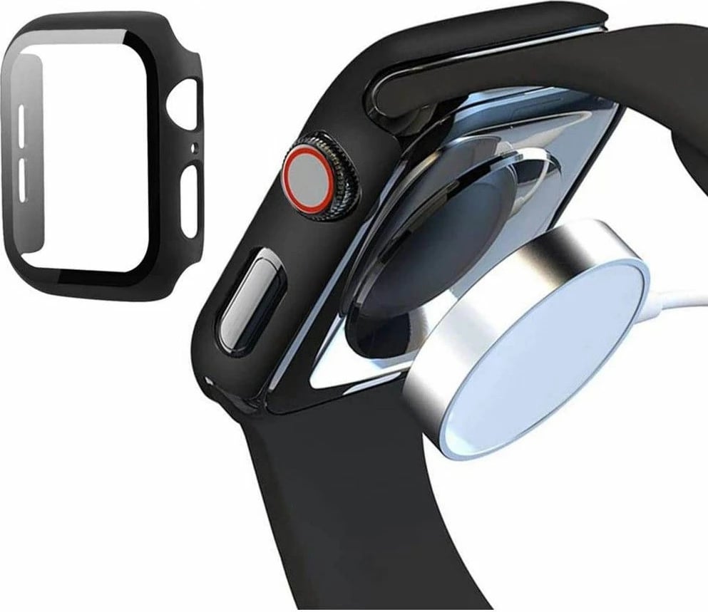 Mbështjellës Tech-Protect Defense360 për Apple Watch 7/8/9 45mm, Zi