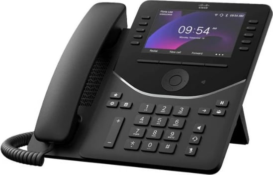 Telefon IP Cisco 9861, 10 linja, Bluetooth, Wi-Fi, Ekran 5 inç, i zi