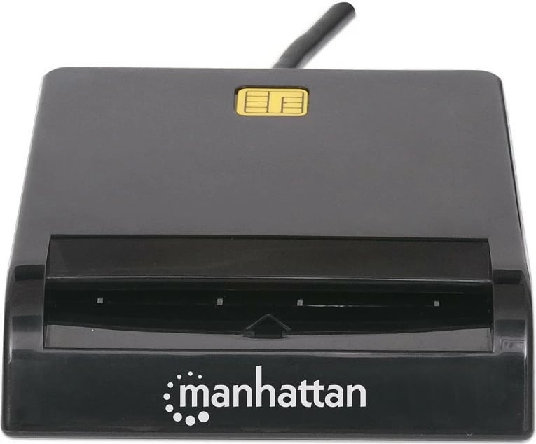Lexues kartelash të mençura Manhattan 102049, USB 2.0, i zi