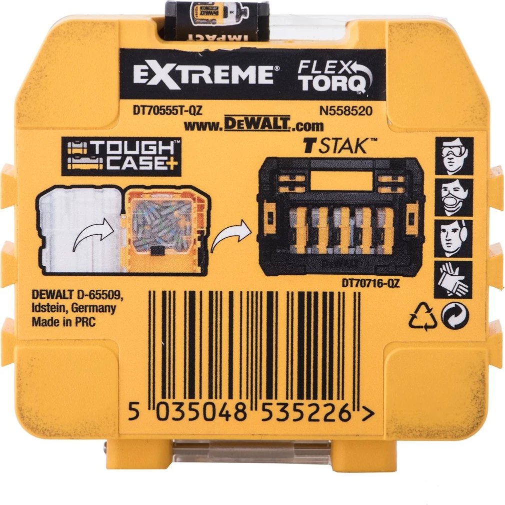 Bita për wkrętarki DeWalt DT70555T, 25mm, 25 copë