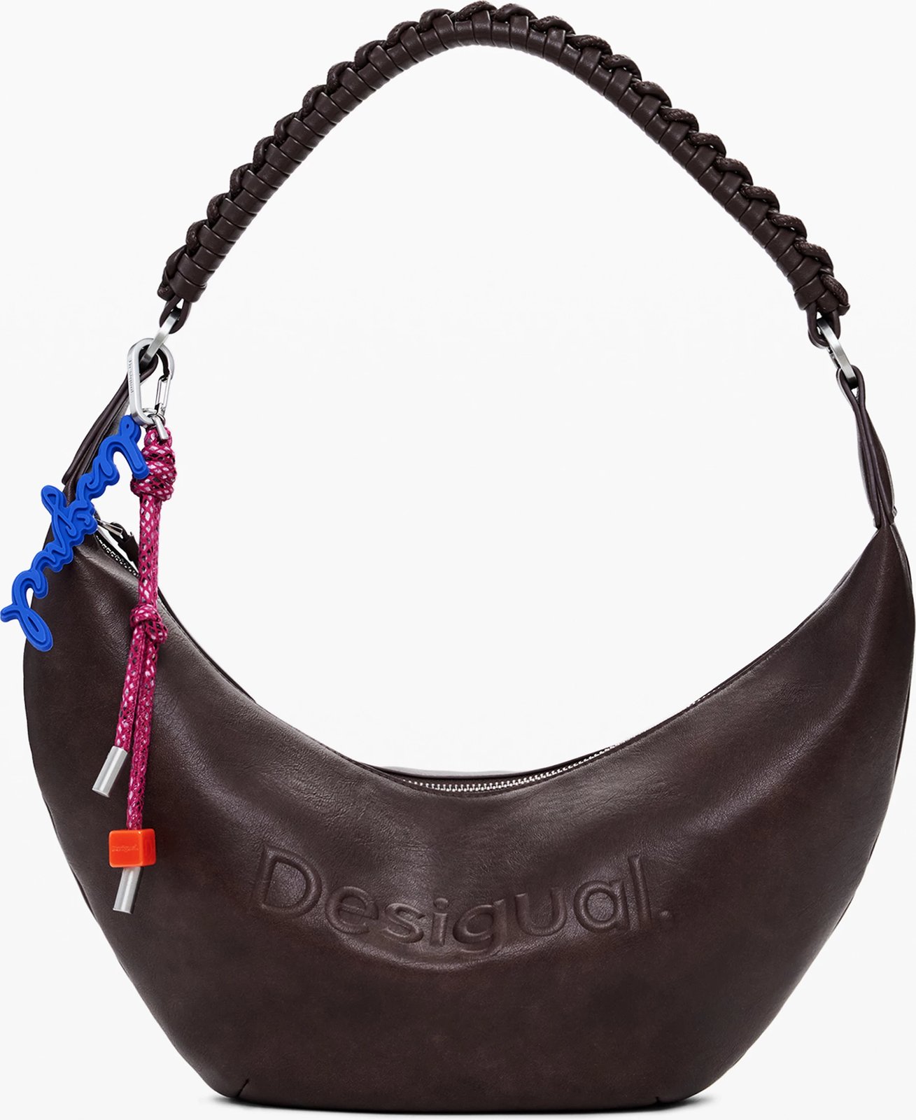 Çantë Desigual Half Logo Zante femra, kafe