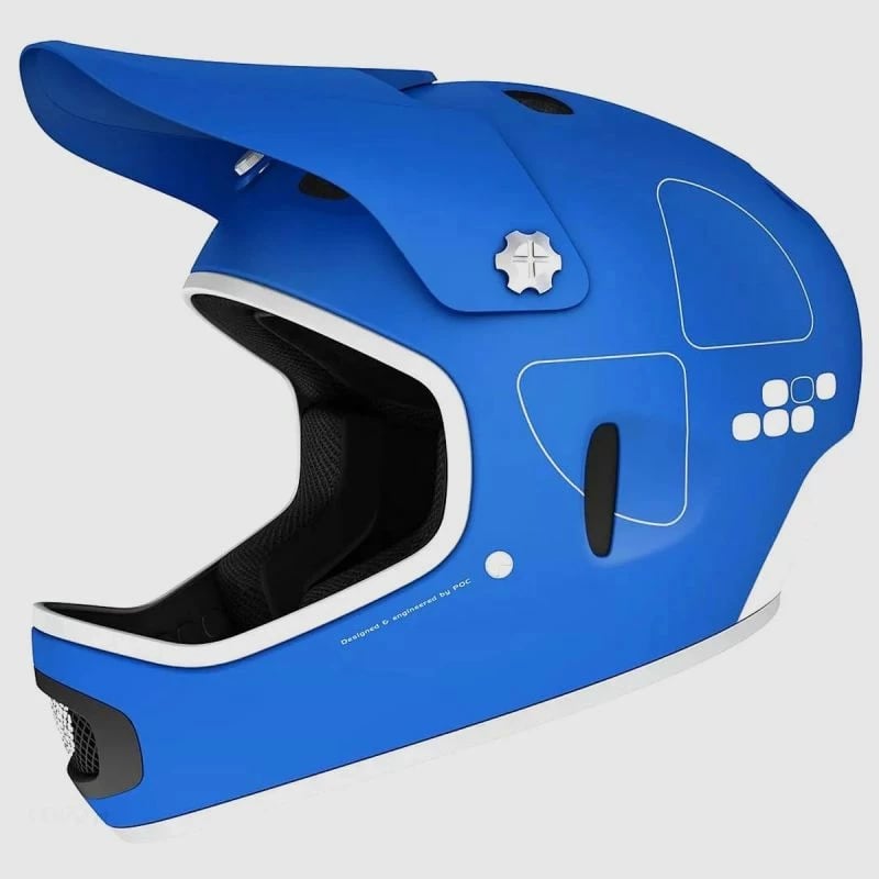 Helmetë për meshkuj, femra dhe fëmijë POC, blu