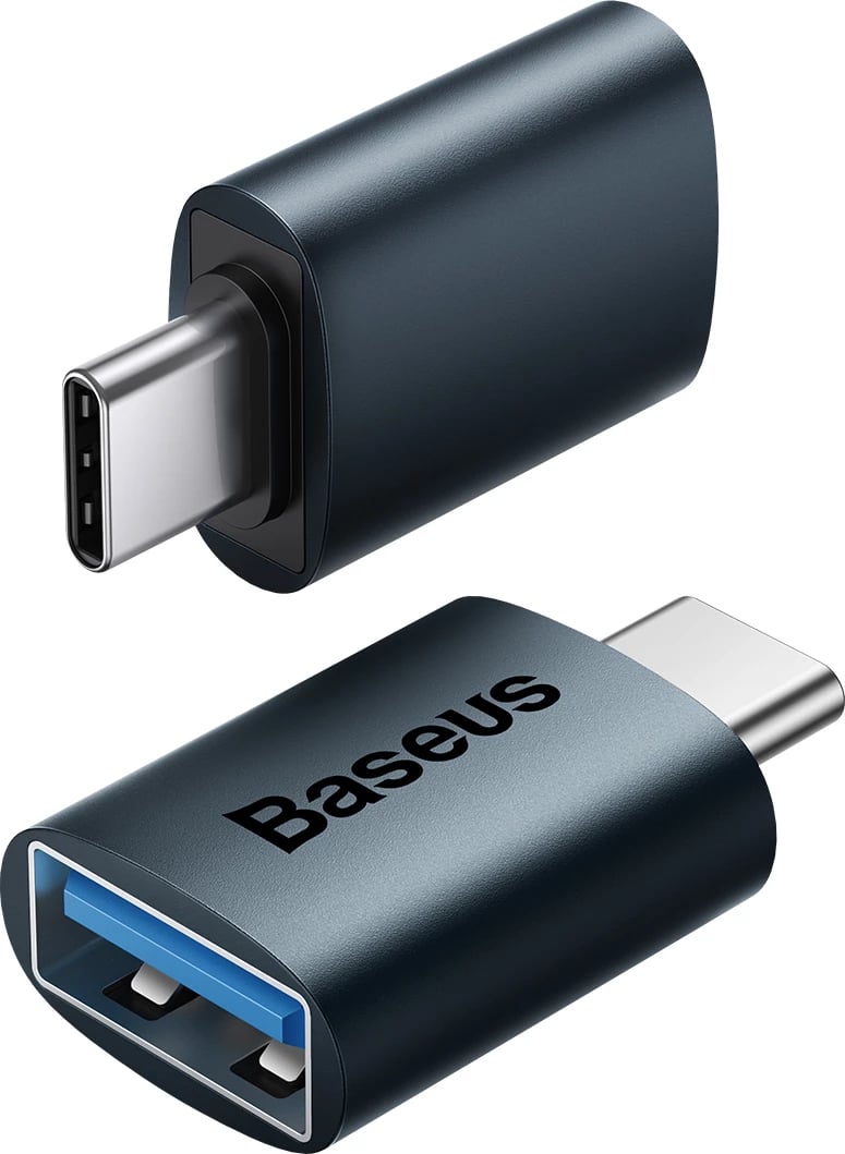 Adapter USB Type-C në USB-A 3.2 Gen 1 Baseus Ingenuity Series, Blu