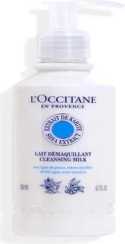 Lëng pastrues fytyre unisex L'Occitane Leche Limpiadora 200ml