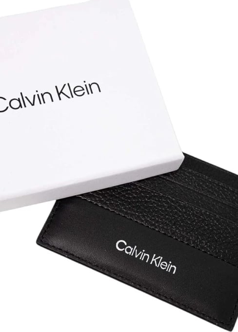 Portofol Calvin Klein për meshkuj, i zi