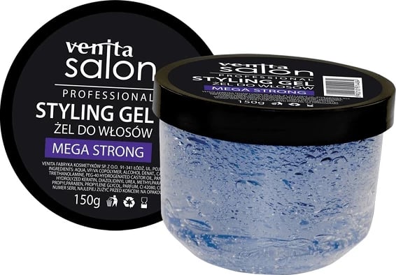 Xhel për flokë Venita Salon Professional Styling Gel Mega Strong për femra 150g