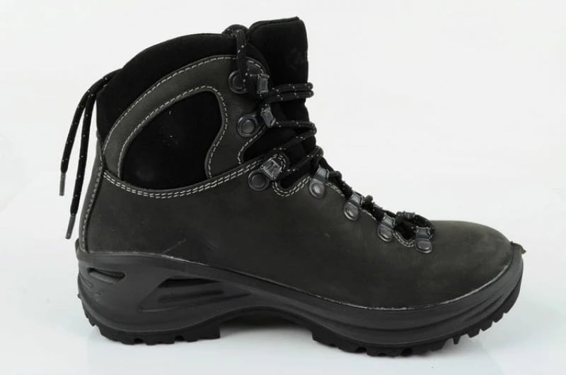 Këpucë trekking për meshkuj Aku, të zeza