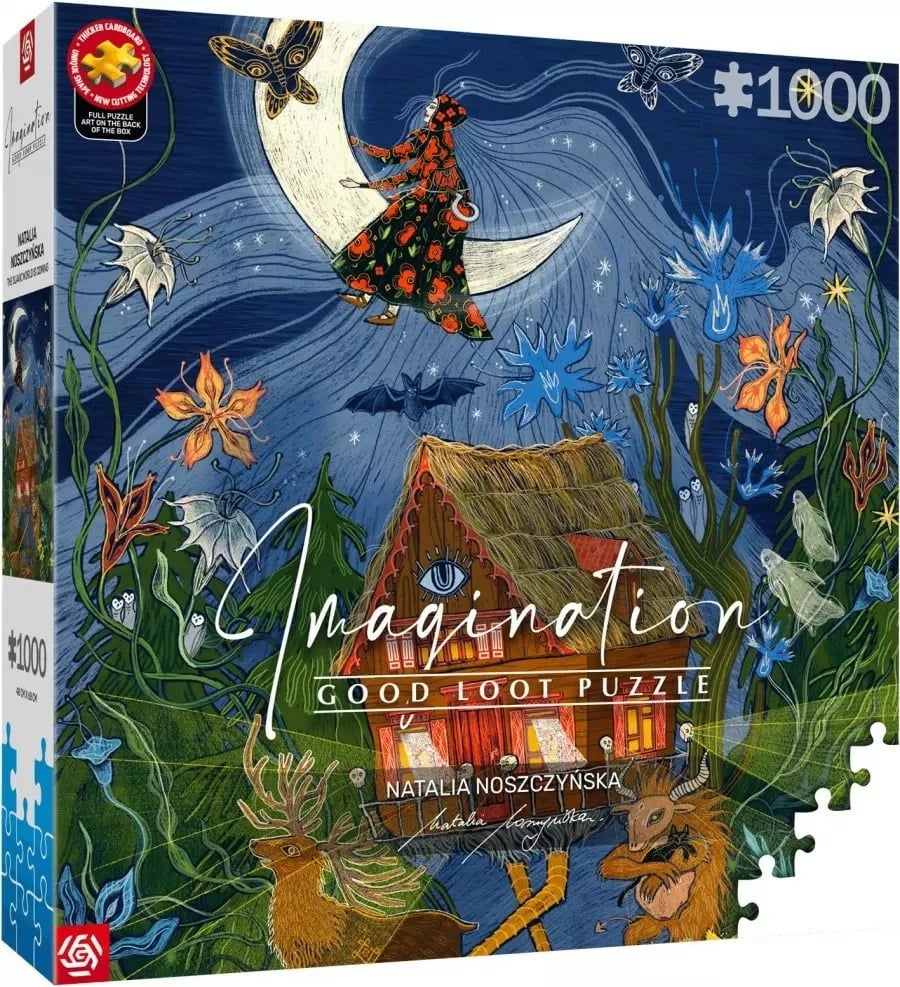 Puzzle Good Loot Imagination 1000 pjesë, Natalia Noszczyńska, shumëngjyrësh